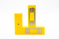 Magnetsystem 94 x 34 x 17mm Neodym, M6 Gewinde, aus Polyurethan