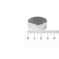 Scheibenmagnet Ø 29,5 x 20mm Neodym N48, Nickel - hält 44 kg